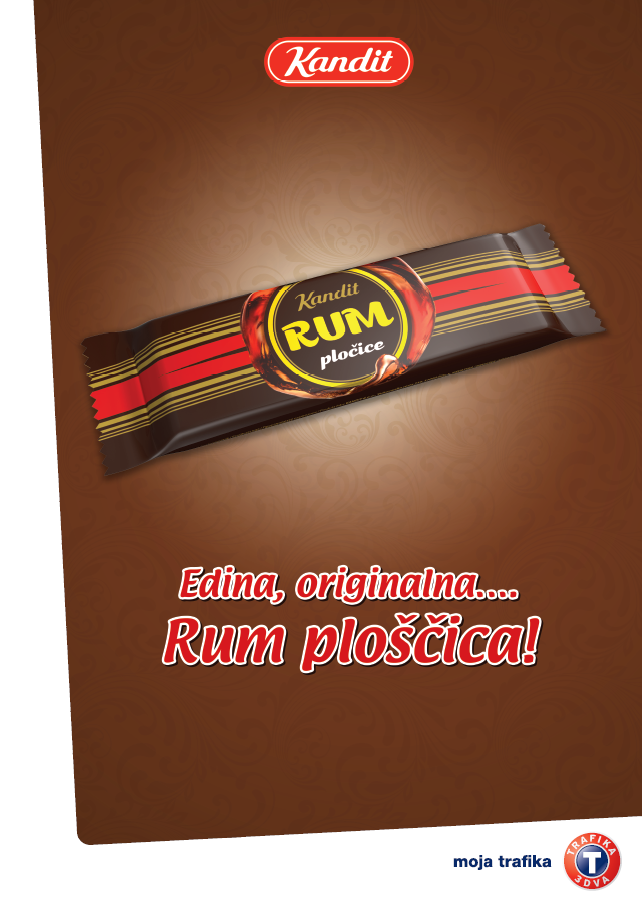 Edina, originalna... rum ploščica v trafikah 3DVA 👌☝️🍫