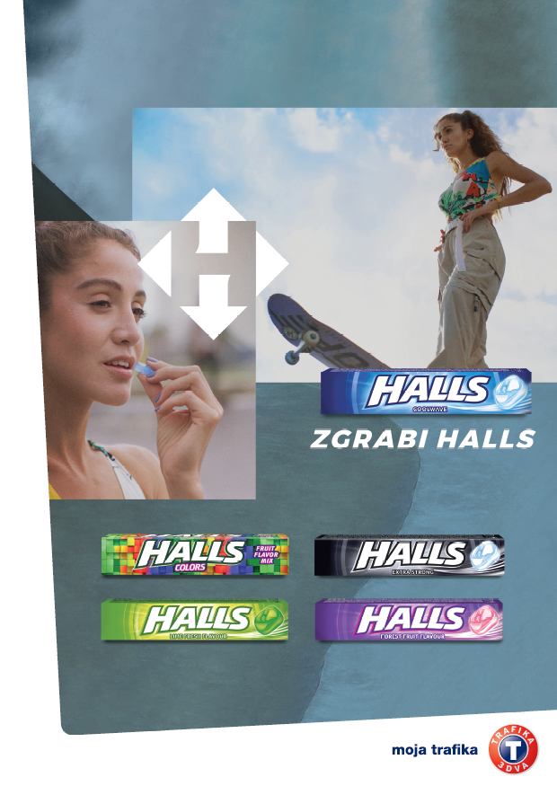 Zgrabi Halls v trafikah 3DVA