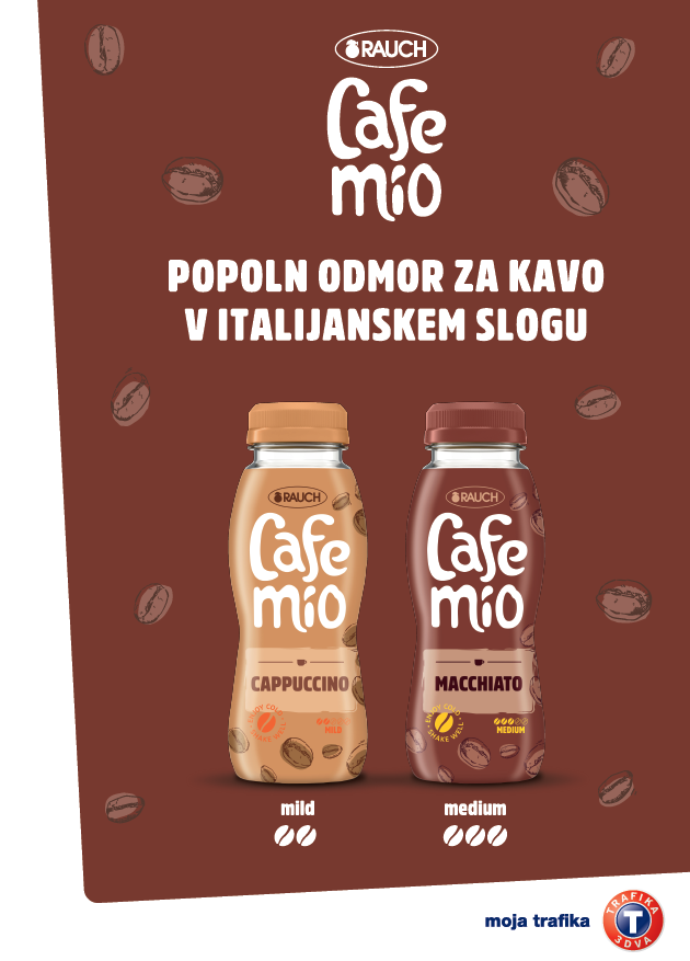 Cafemio, popoln odmor za kavo