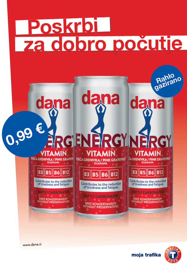 Akcija Dana ENERGY 0,99 €