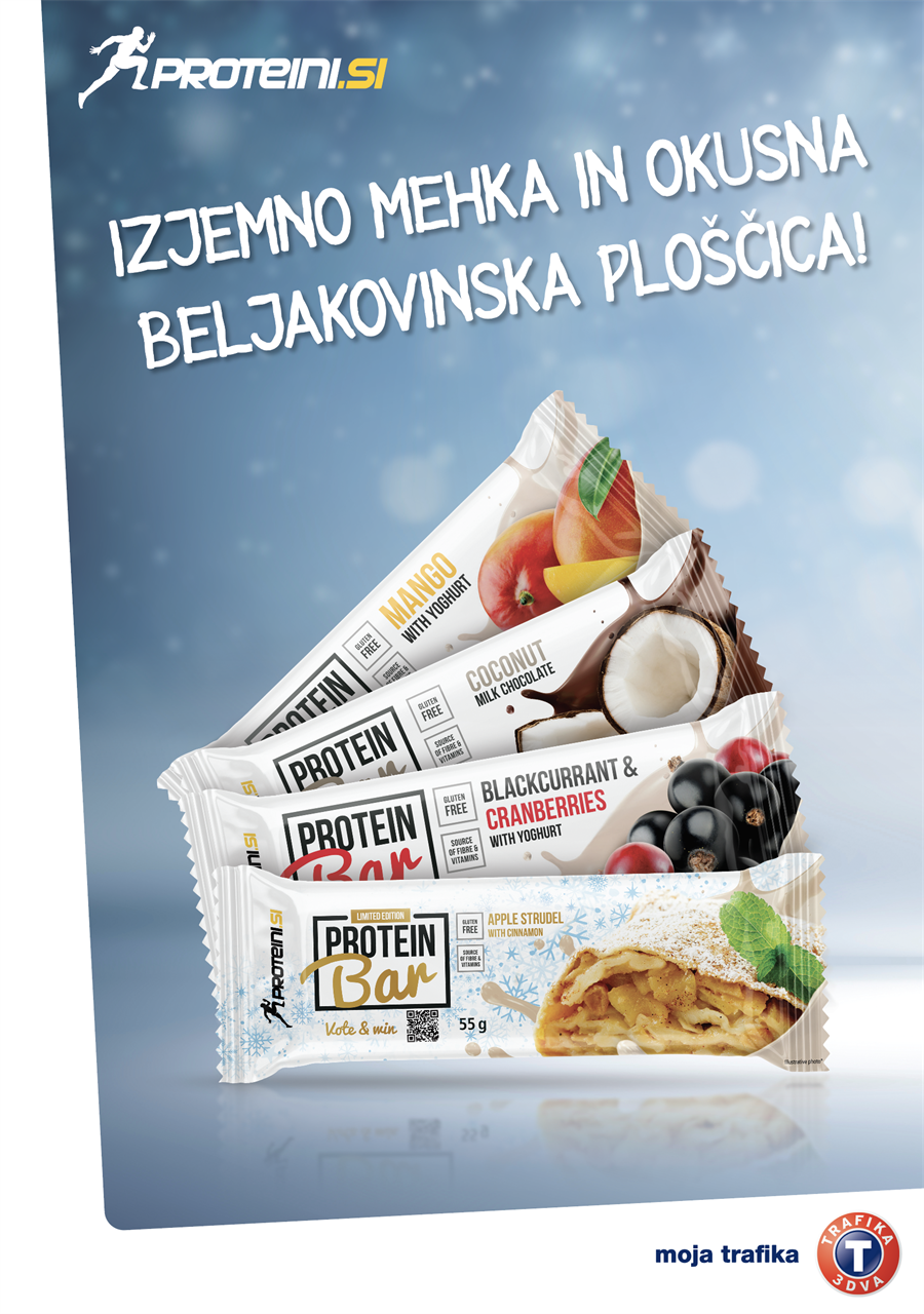 Po beljakovinsko ploščico v trafiko 3DVA