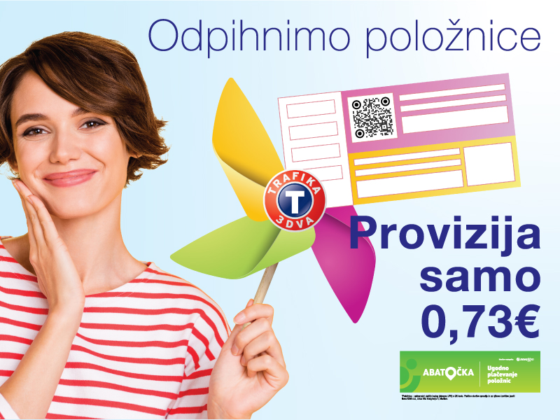 Odpihnimo položnice z radiem 1 in trafikami 3DVA