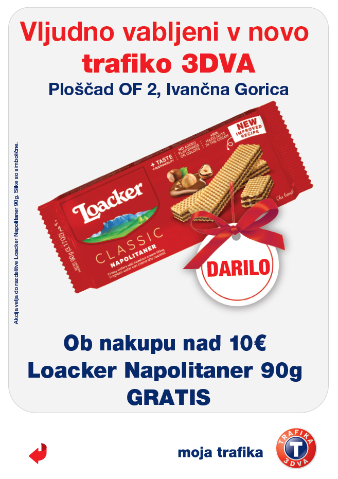 V mesecu avgustu smo odprli še eno novo trafiko 3DVA, prisotni smo sedaj tudi v Ivančni Gorici!