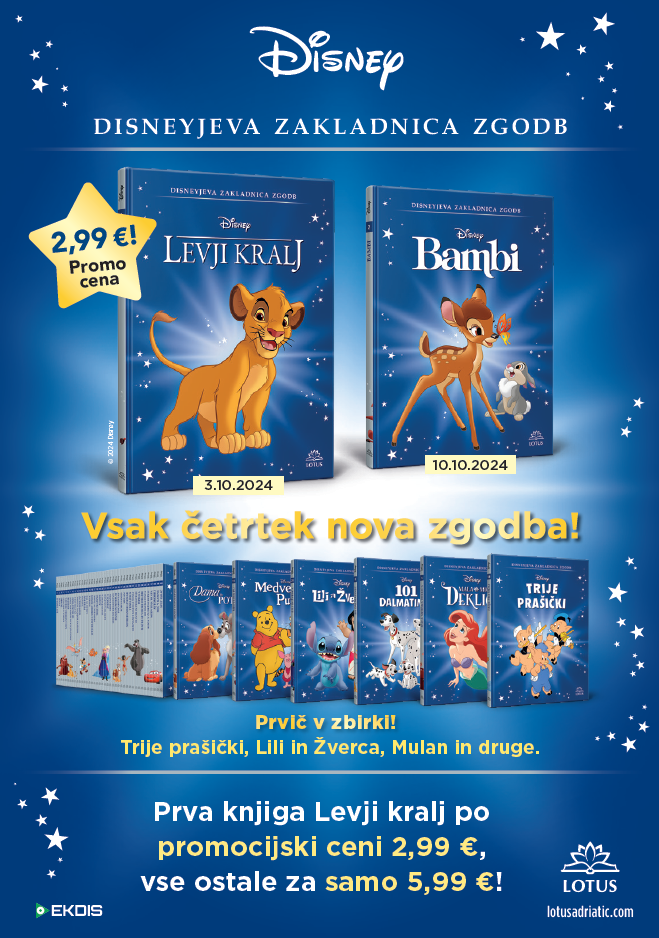 V trafikah 3DVA zberi Disneyevo zakladnico zgodb