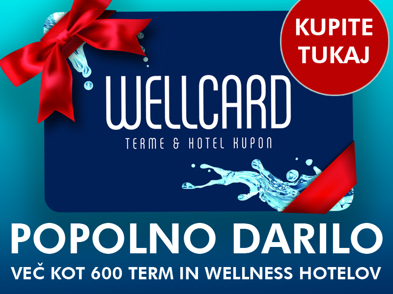Wellcard darilna kartica, popolno darilo v mesecu decembru