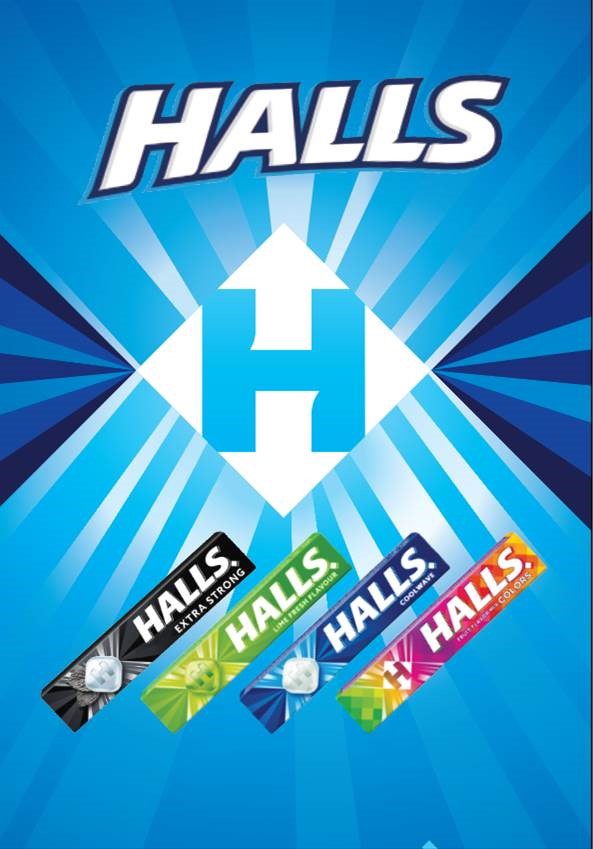 Odkrij svežino z bonboni Halls