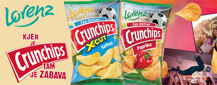 Kjer je Crunchips tam je zabava