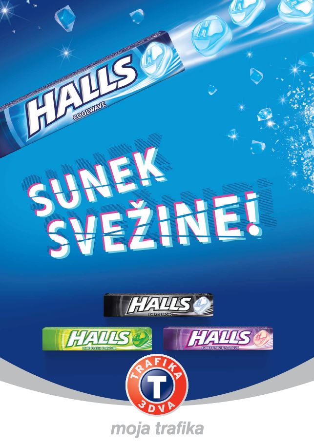 ❗️Halls sunek svežine❗️